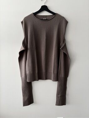 Rick Owens SS2022 “FOGACHINE” Cutout Sweater